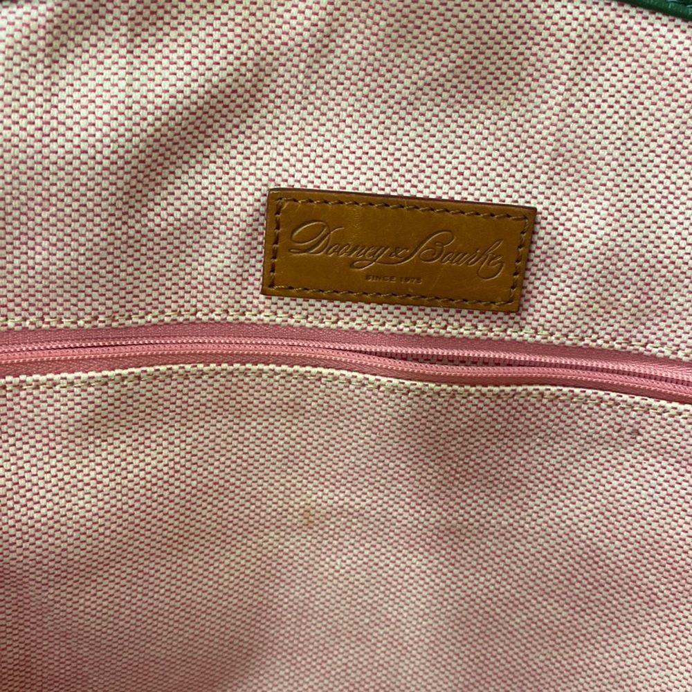 Dooney & Bourke Large Leather Tote Shoulder Bag - Picture 6 of 13
